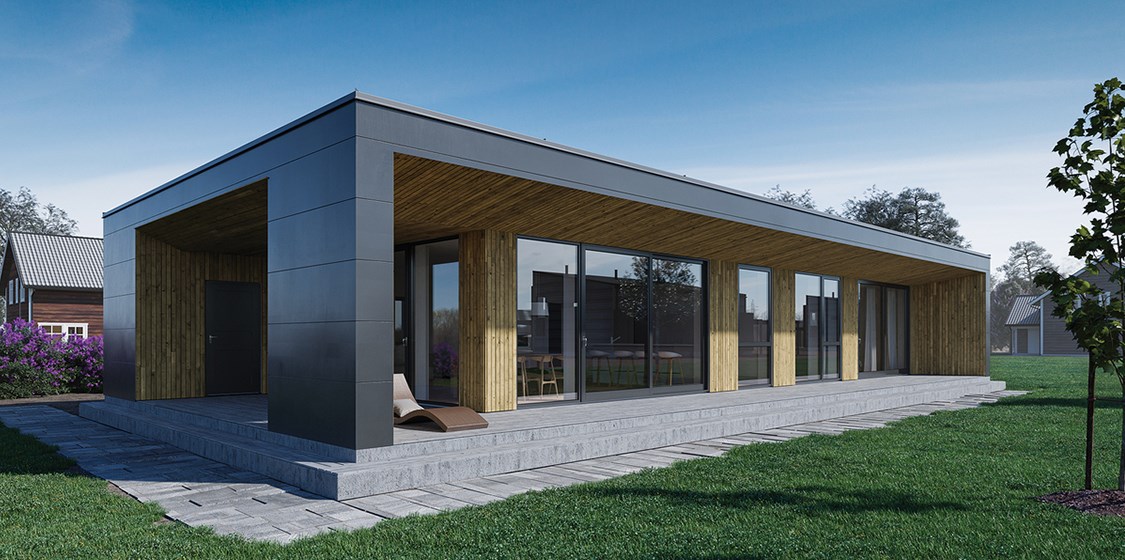 Eggen - Funkishus på ett plan Eggen - Funkishus på ett plan