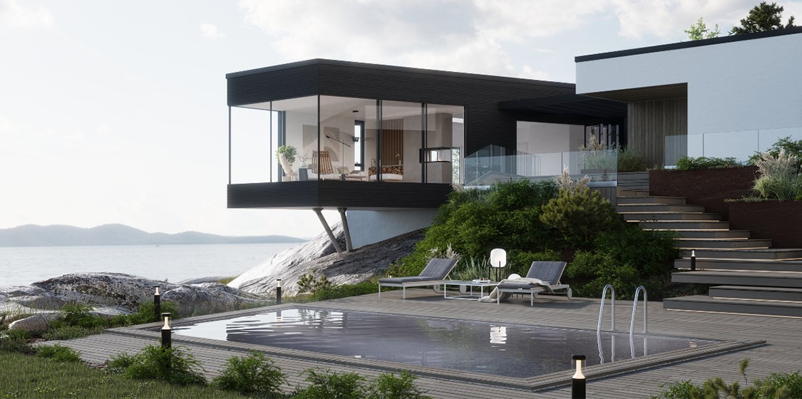 Segla - Funkishus Segla - Funkishus